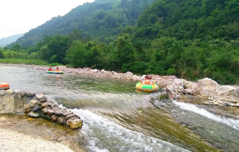 驼梁水系漂流