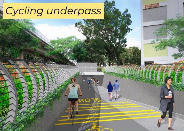 LTA Building 13km More Cycling Paths In Tampines Including Cycling