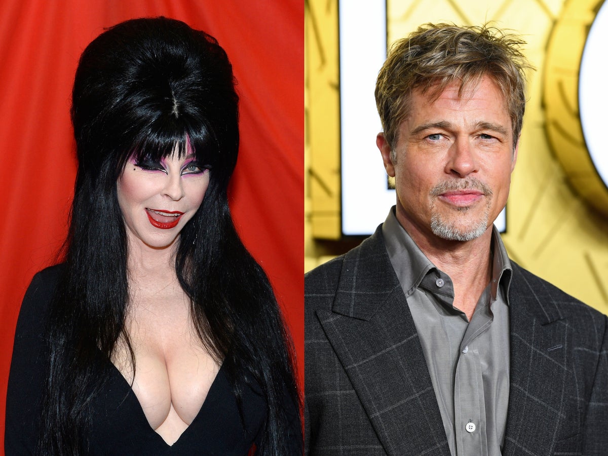 Elvira Says She Warned Brad Pitt Her La Mansion Was Haunted Before He