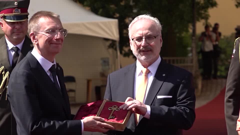 Latvia Swears In Eu S First Openly Gay President Nestia