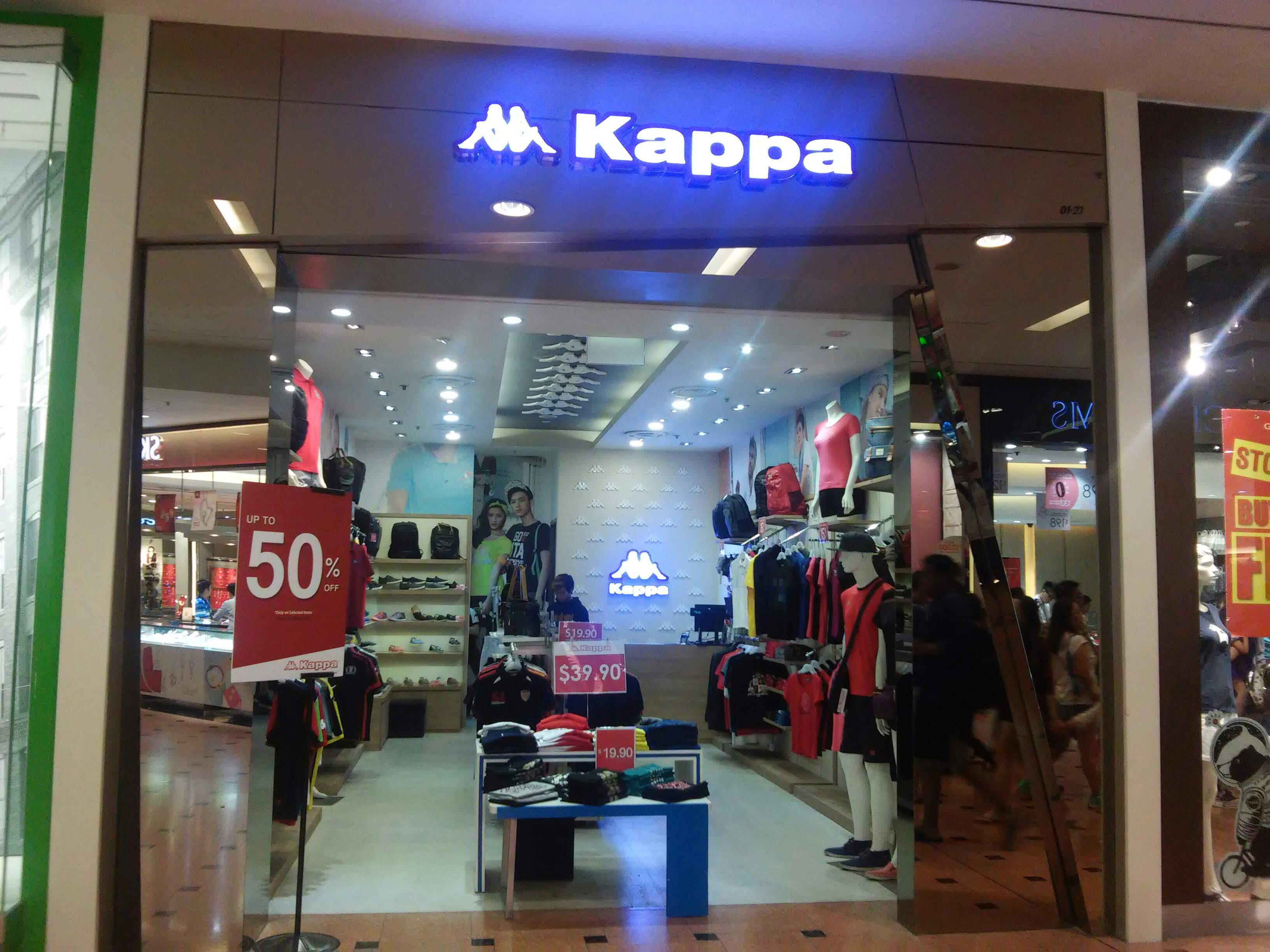 kappa clothing singapore