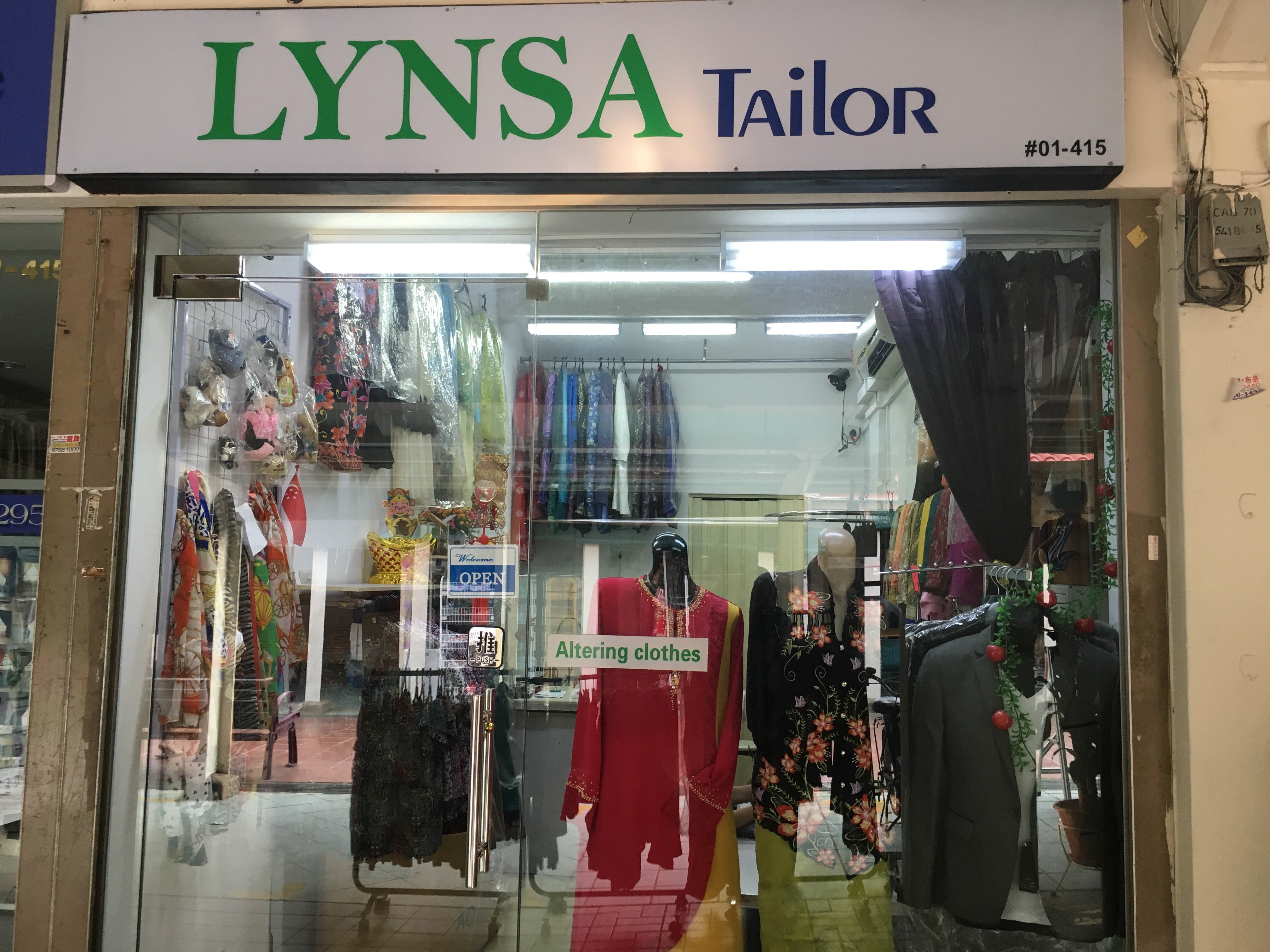 Singapore Service Tailor Lynsa Tailor Yishun Avenue 11 Nestia