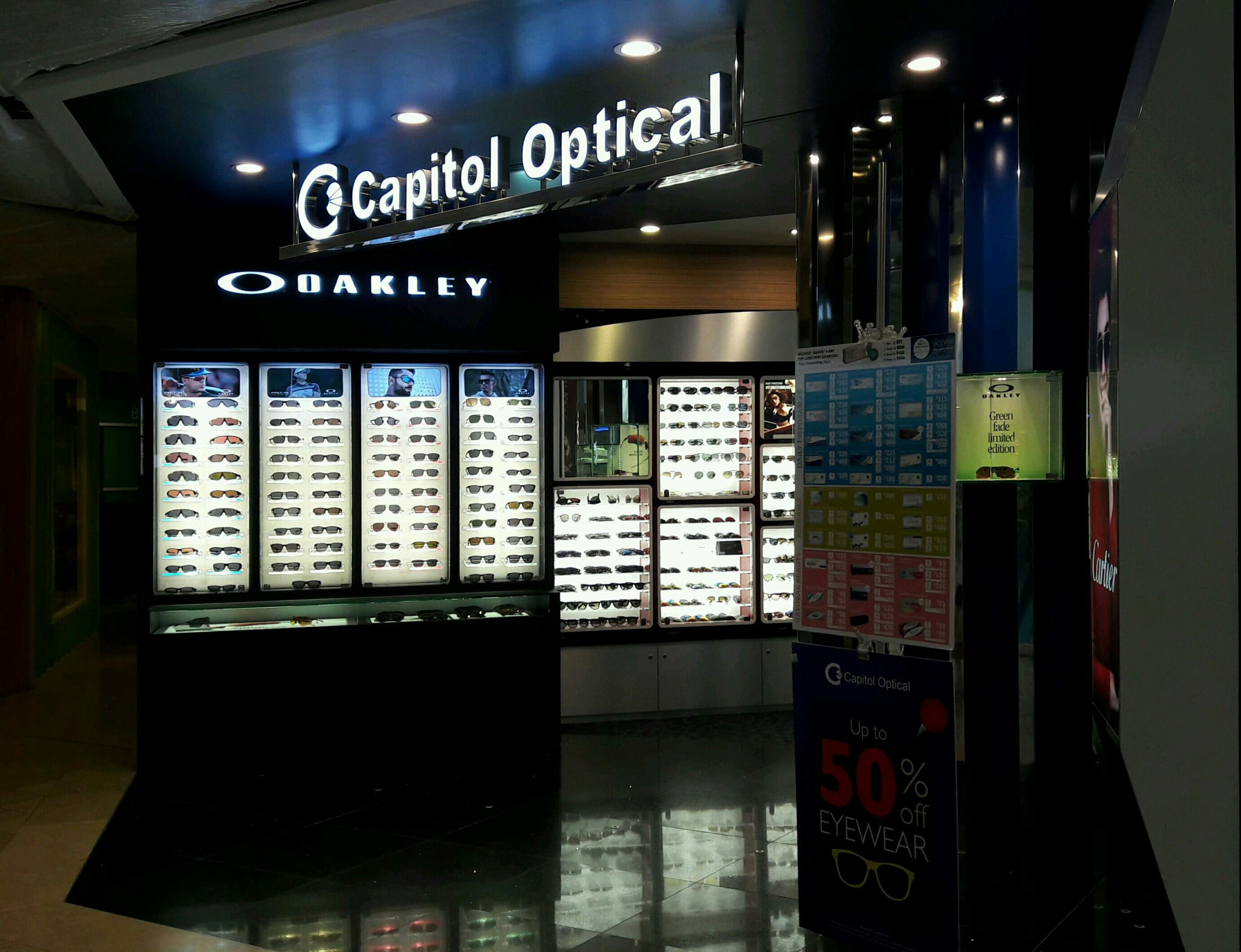 capitol optical raffles city