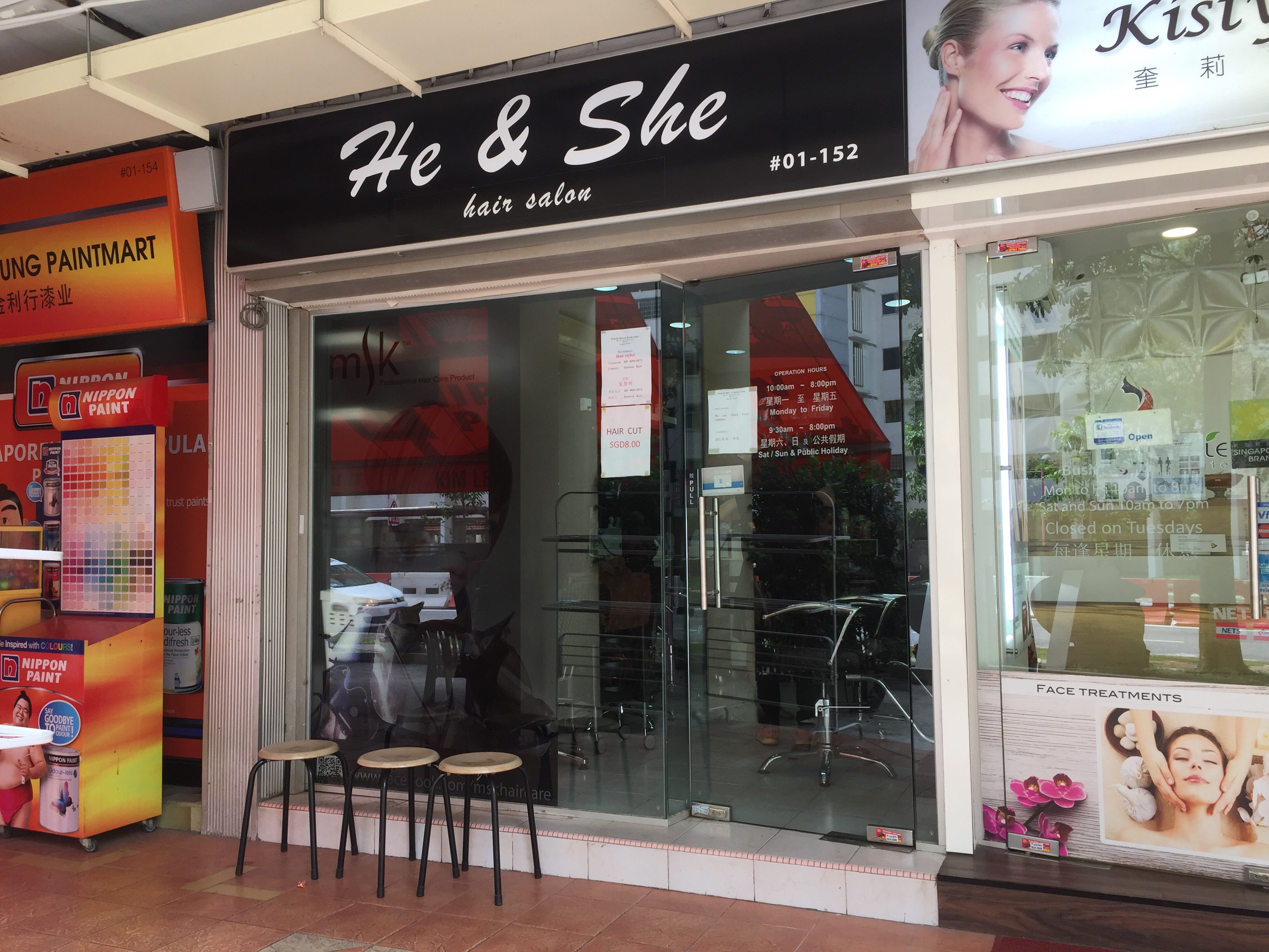 Singapore Service - Hair+Salon - He & She Hair Salon | Nestia