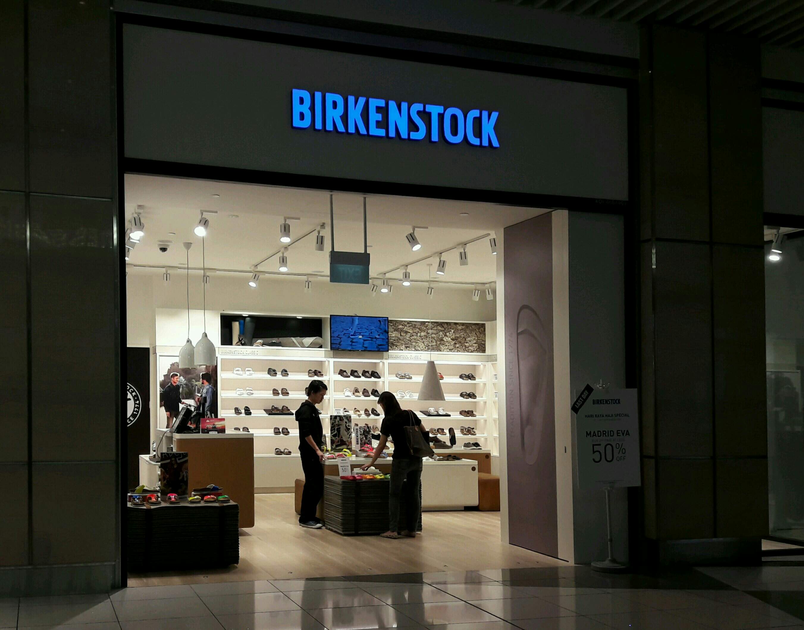 birkenstock nex mall