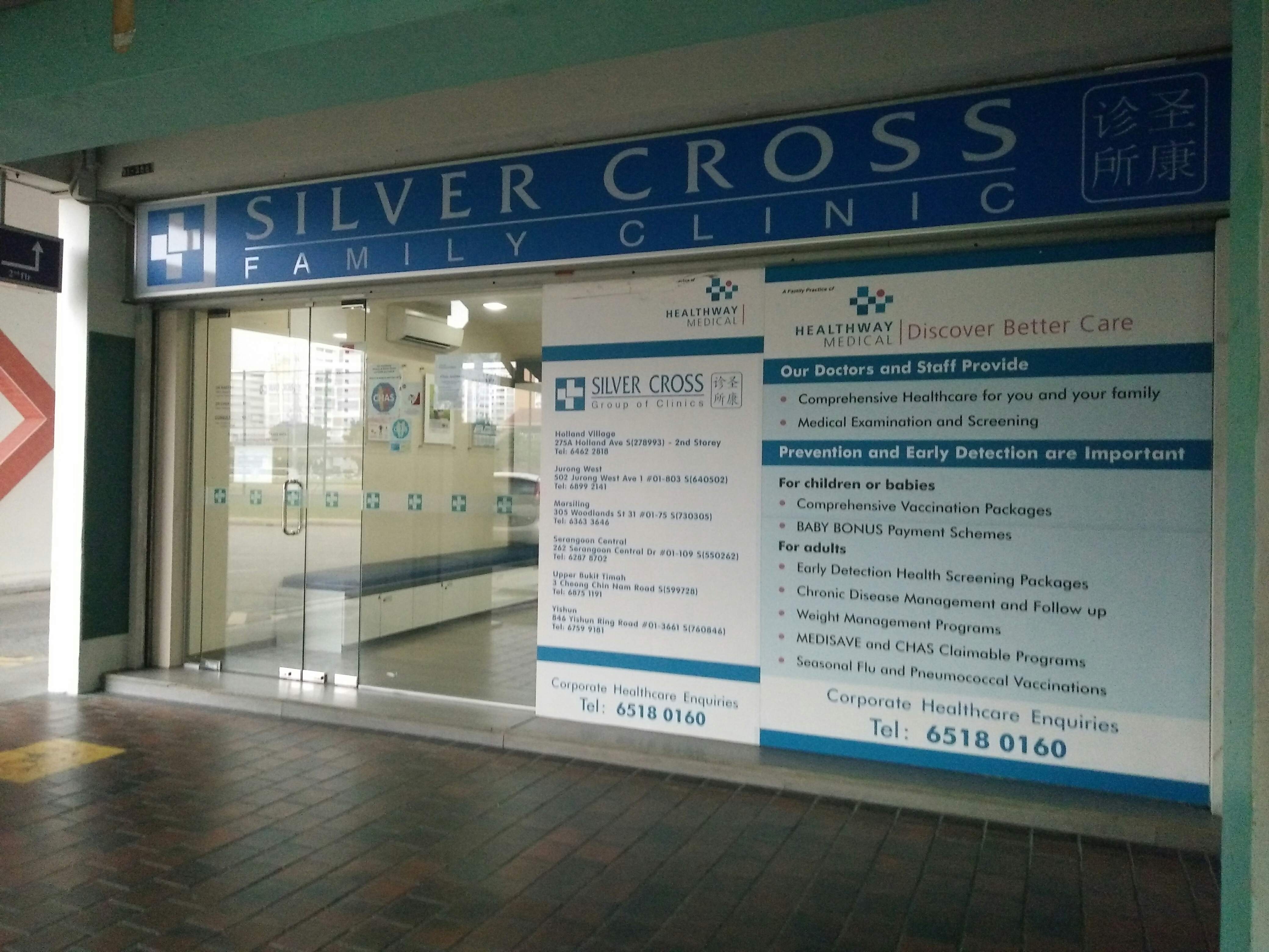 Singapore Service Medical Clinic Silver Cross Family Clinic Yishun Ring Road Nestia