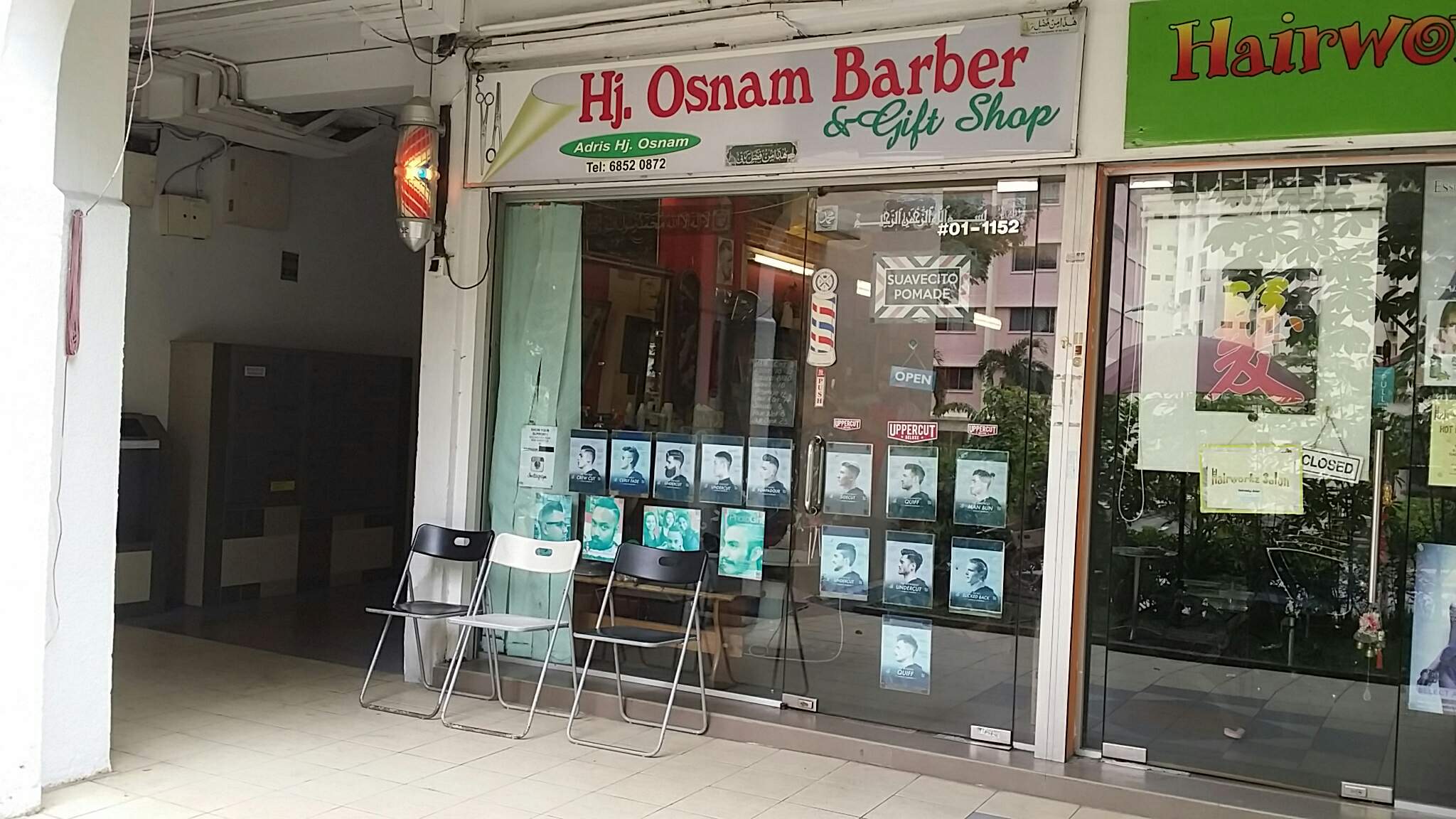 Singapore Service - Hair+Salon - Hj. Osnam Barber | Nestia