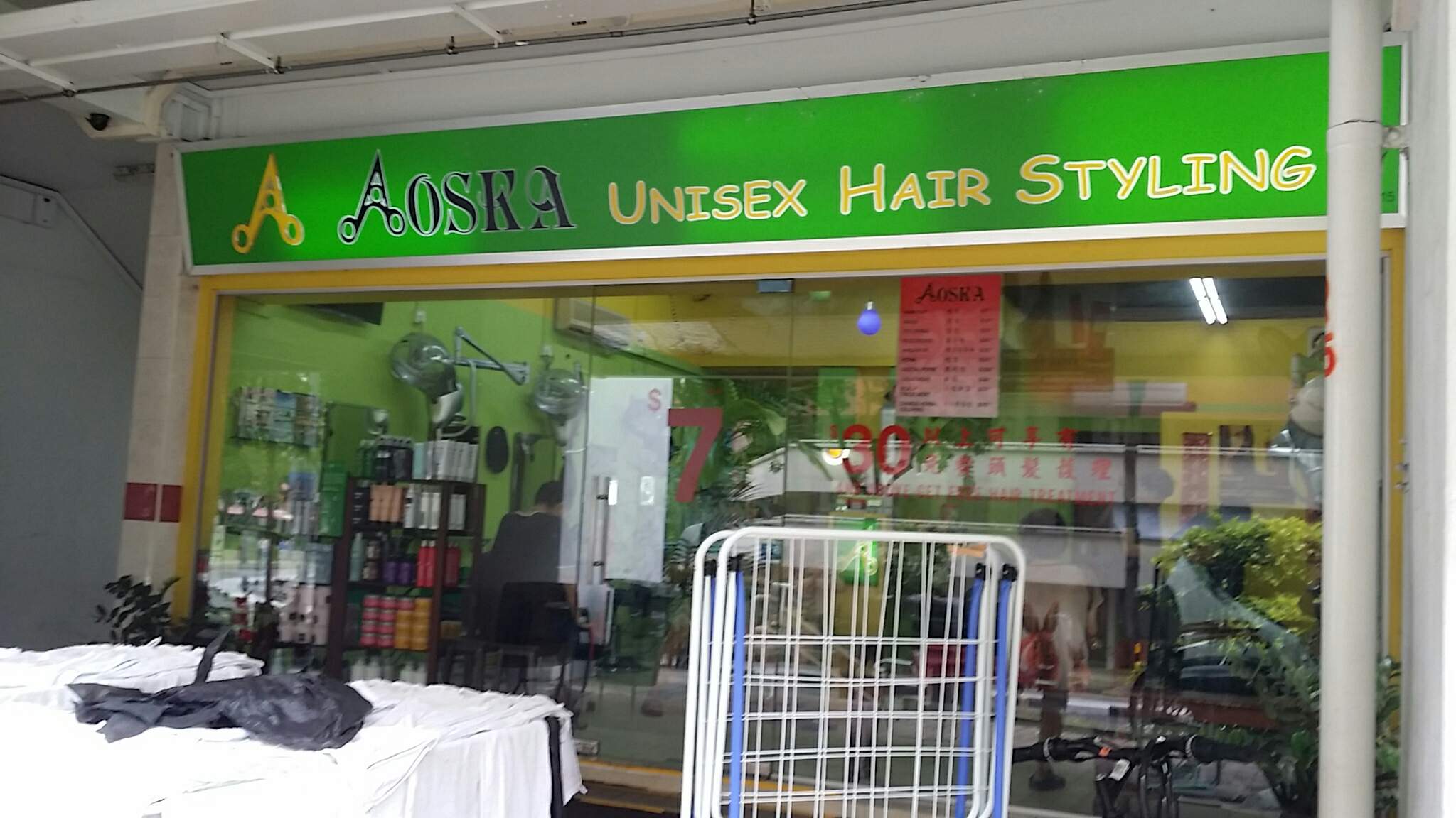 Singapore Service Hair Salon Aosra Unisex Hair Styling(Yishun