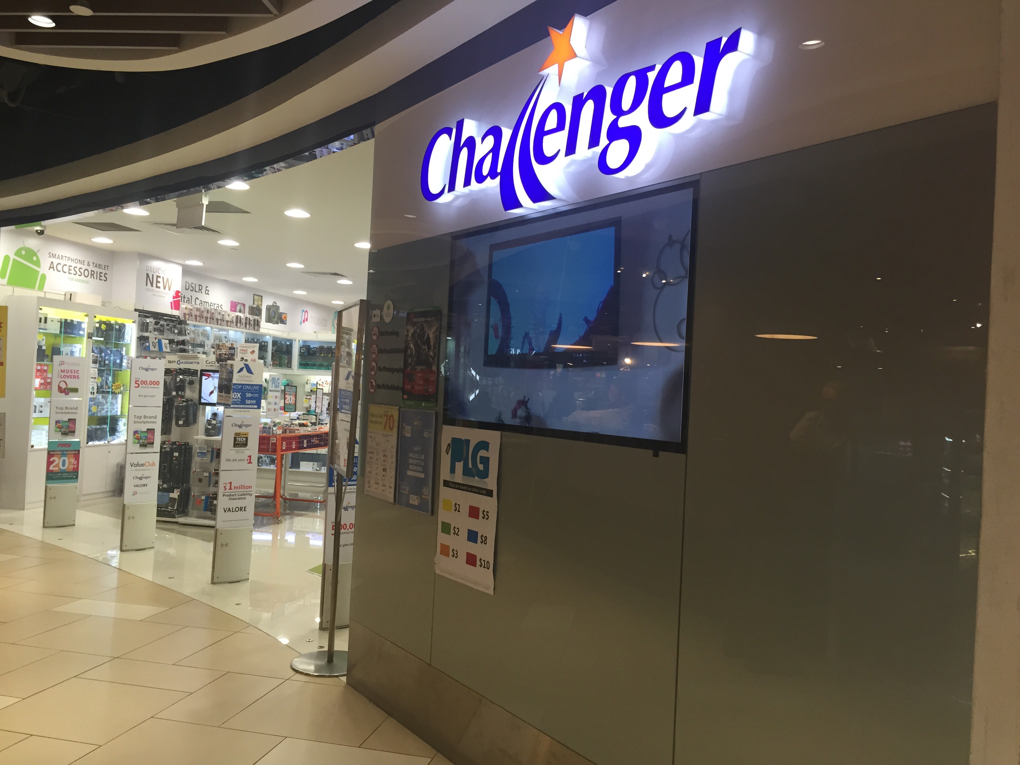 Singapore Service Electronics Shop Challenger Eastpoint Mall Nestia