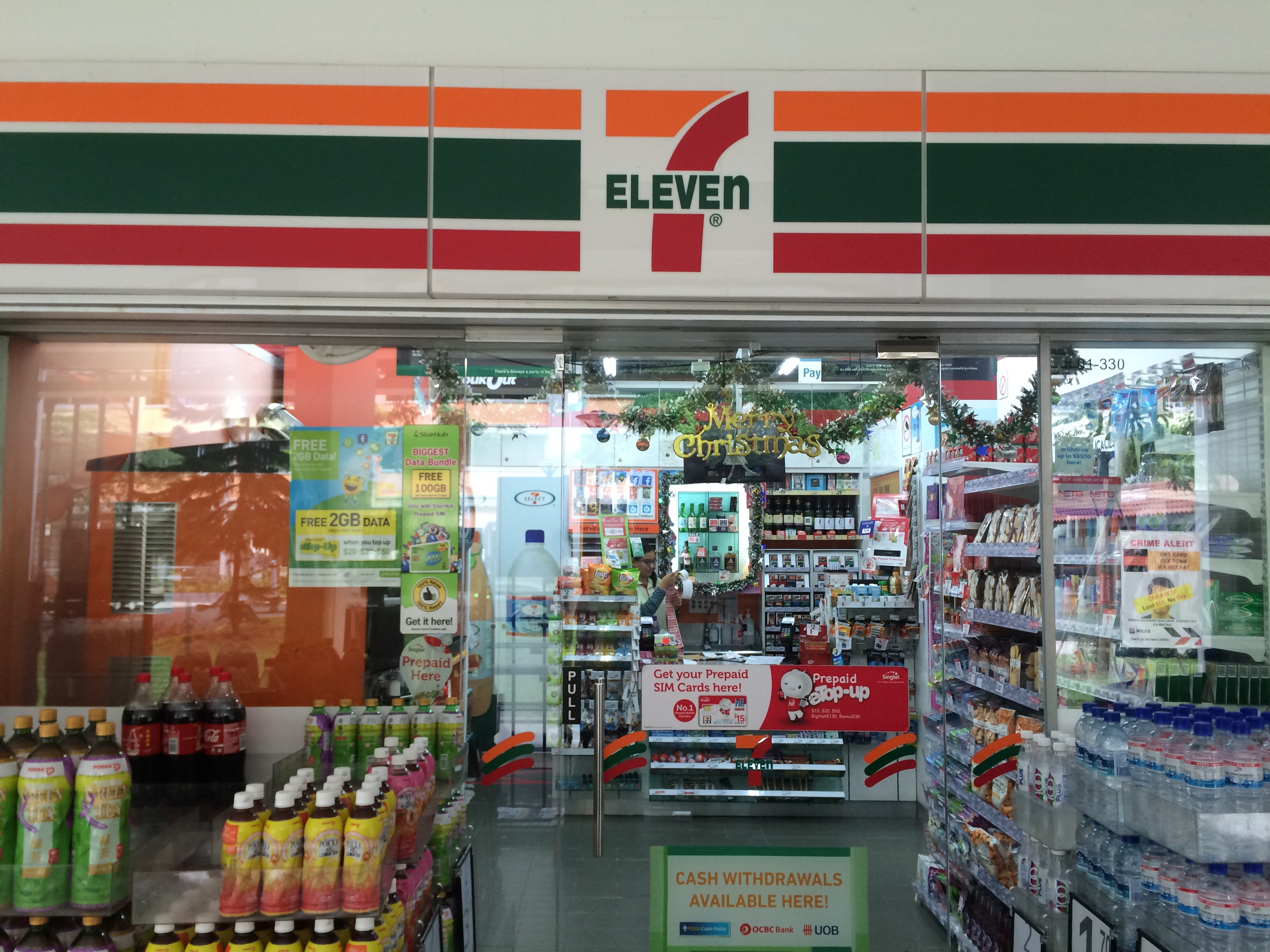 Singapore Service Convenience Shop 7 Eleven Simei Road Nestia