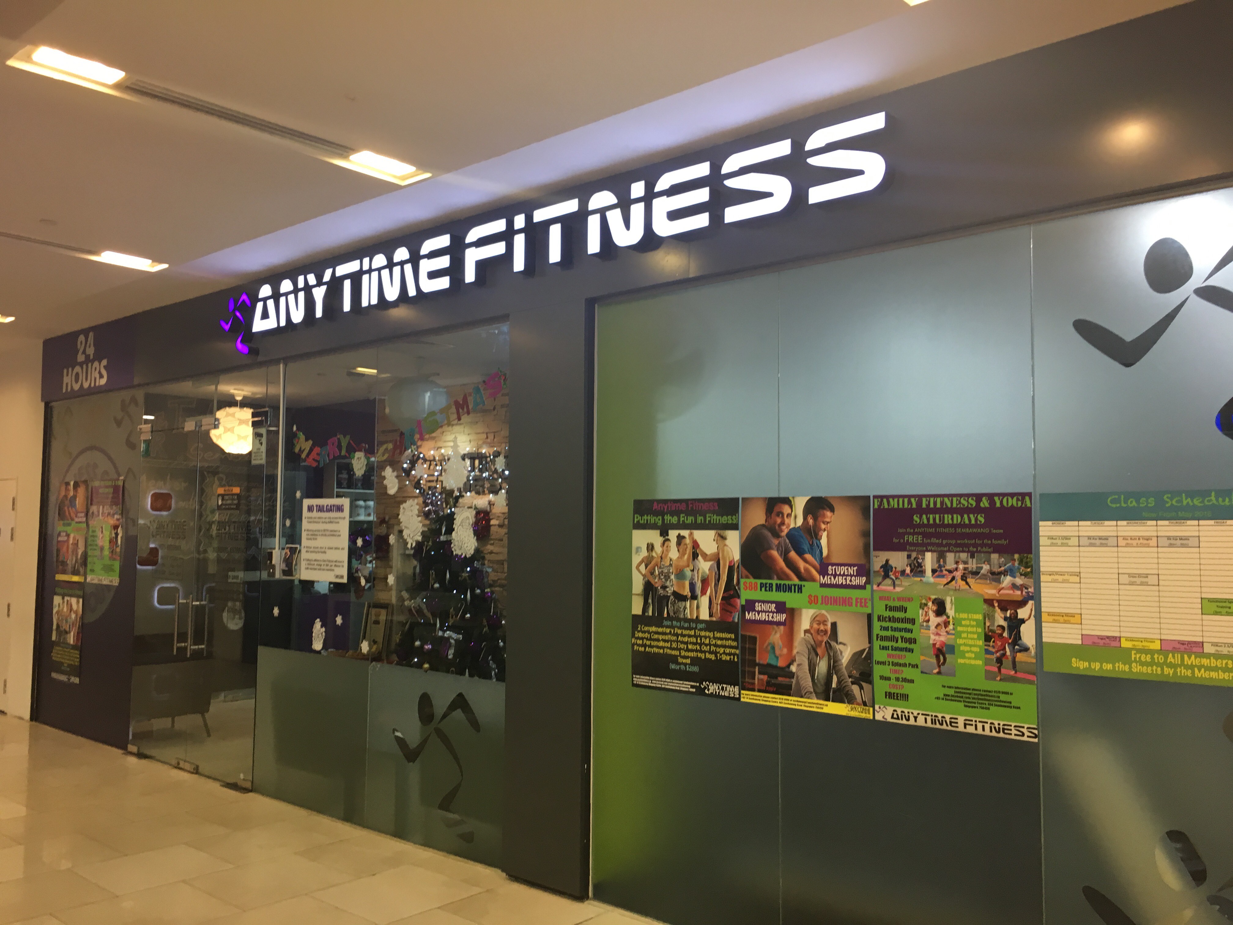 Singapore Service - Gym - Anytime Fitness(sembawang Shopping Centre 