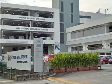 mercedes pandan service centre