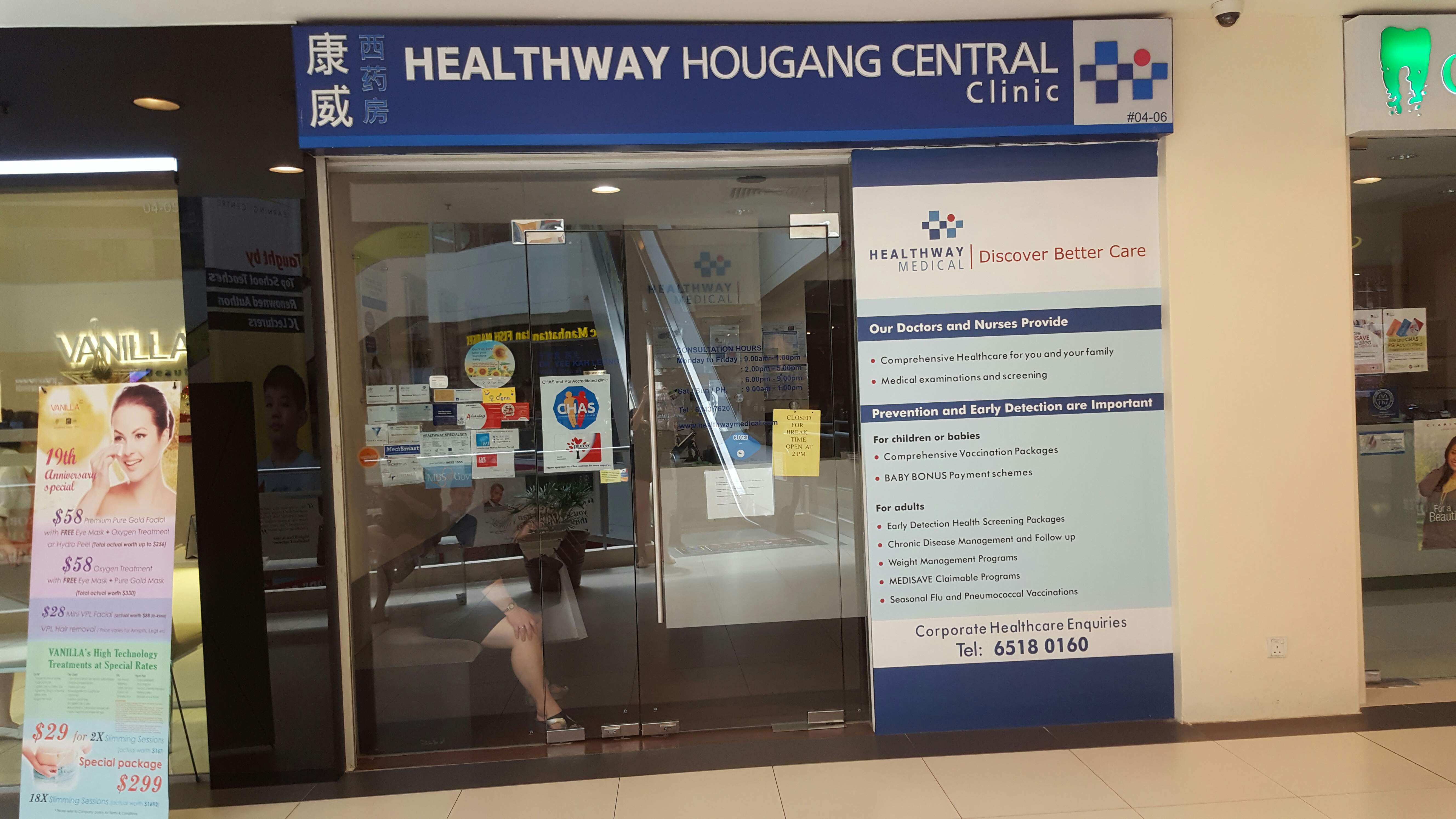 Singapore Service Medical Clinic Healthway Hougang Central Clinic Nestia