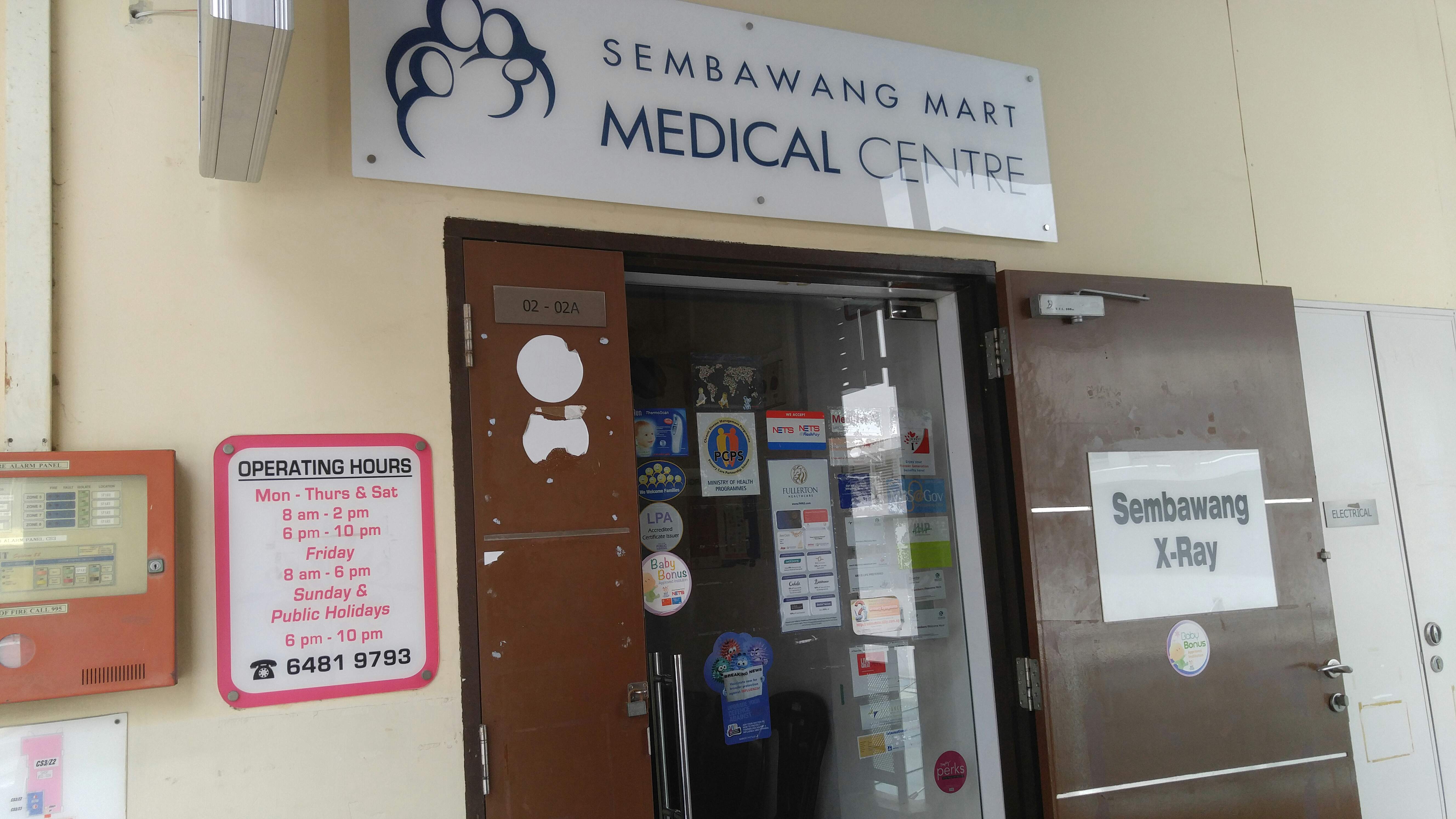 Singapore Service Medical Clinic Sembawang Mart Medical Centre Nestia