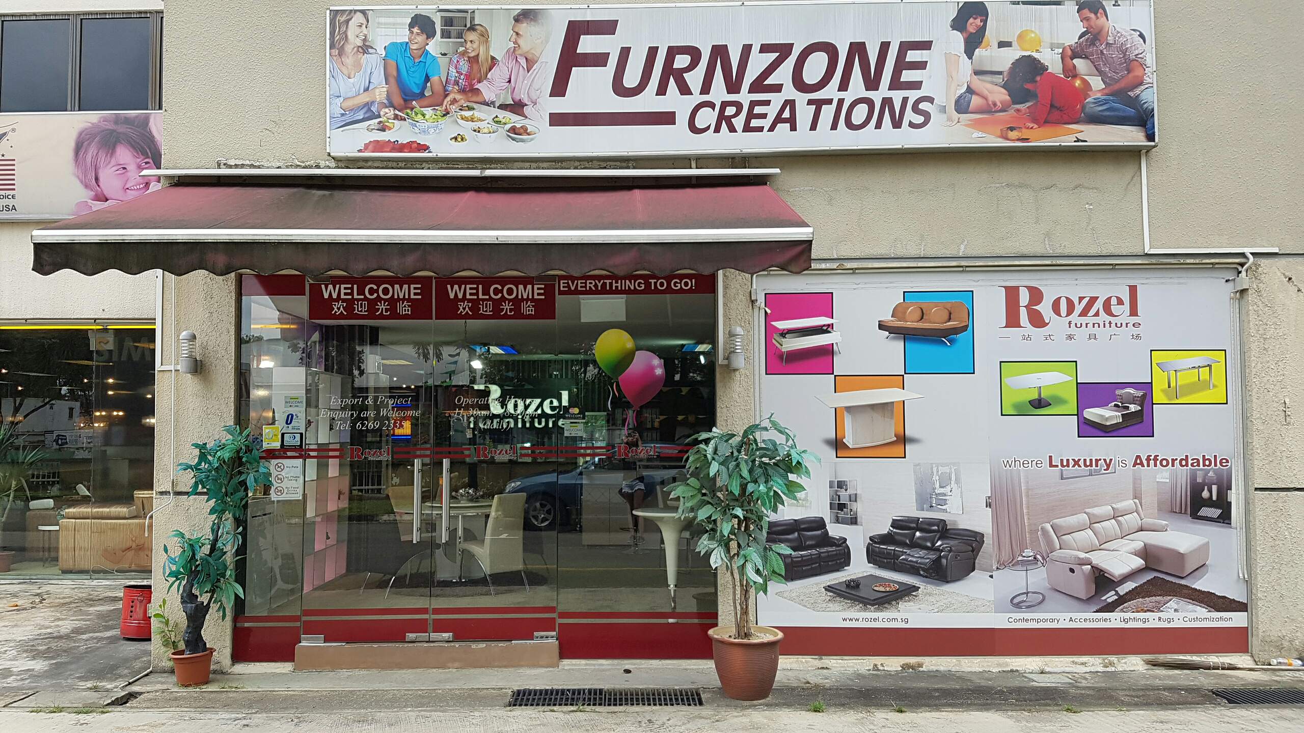 Rozel Furniture Factory Outlet at Sungei Kadut, Singapore (+6562692335)