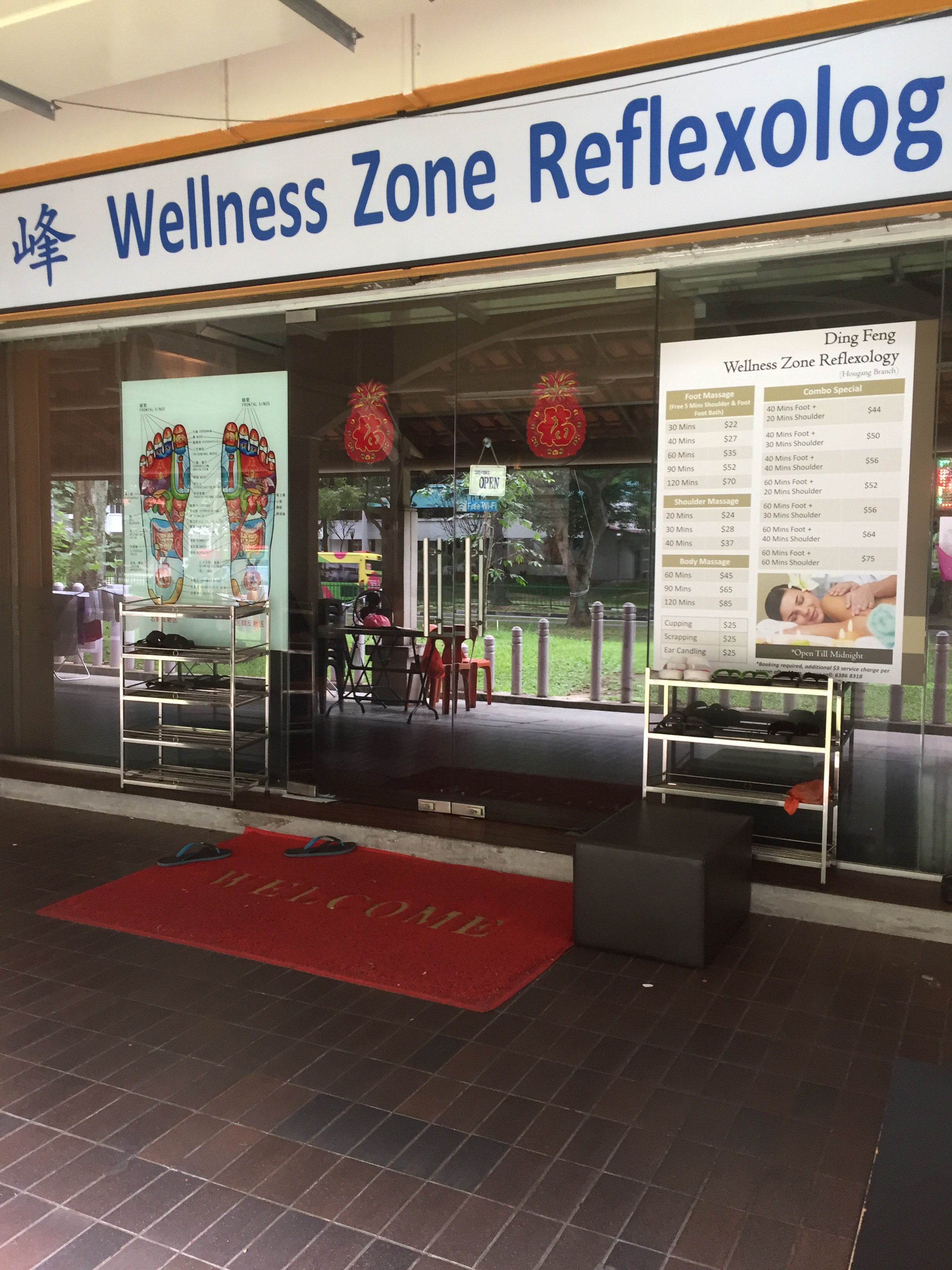 Singapore Service Massage Ding Feng Wellness Zone Reflexology Nestia