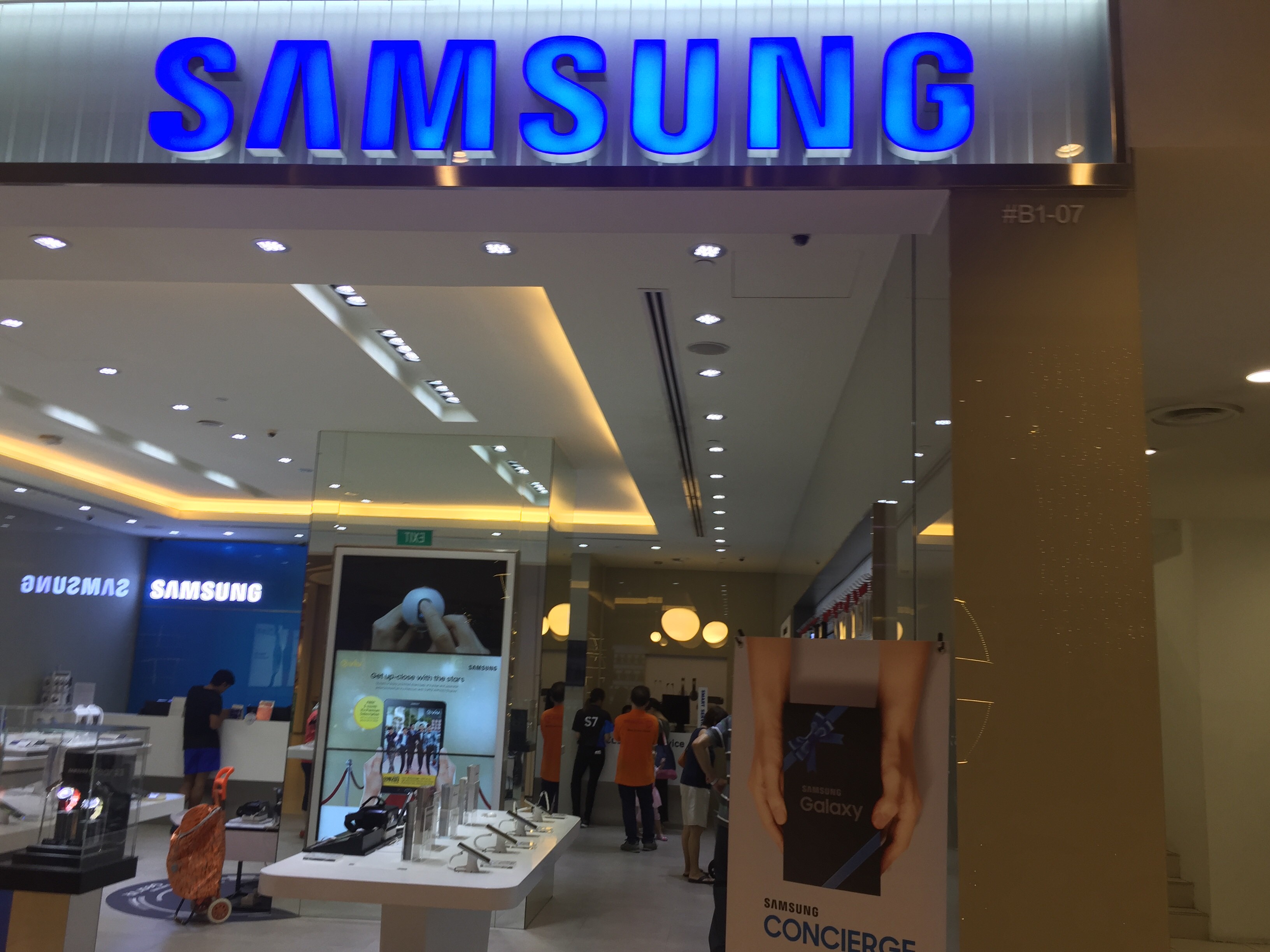 Singapore Service Electronics Shop Samsung Bedok Mall Nestia