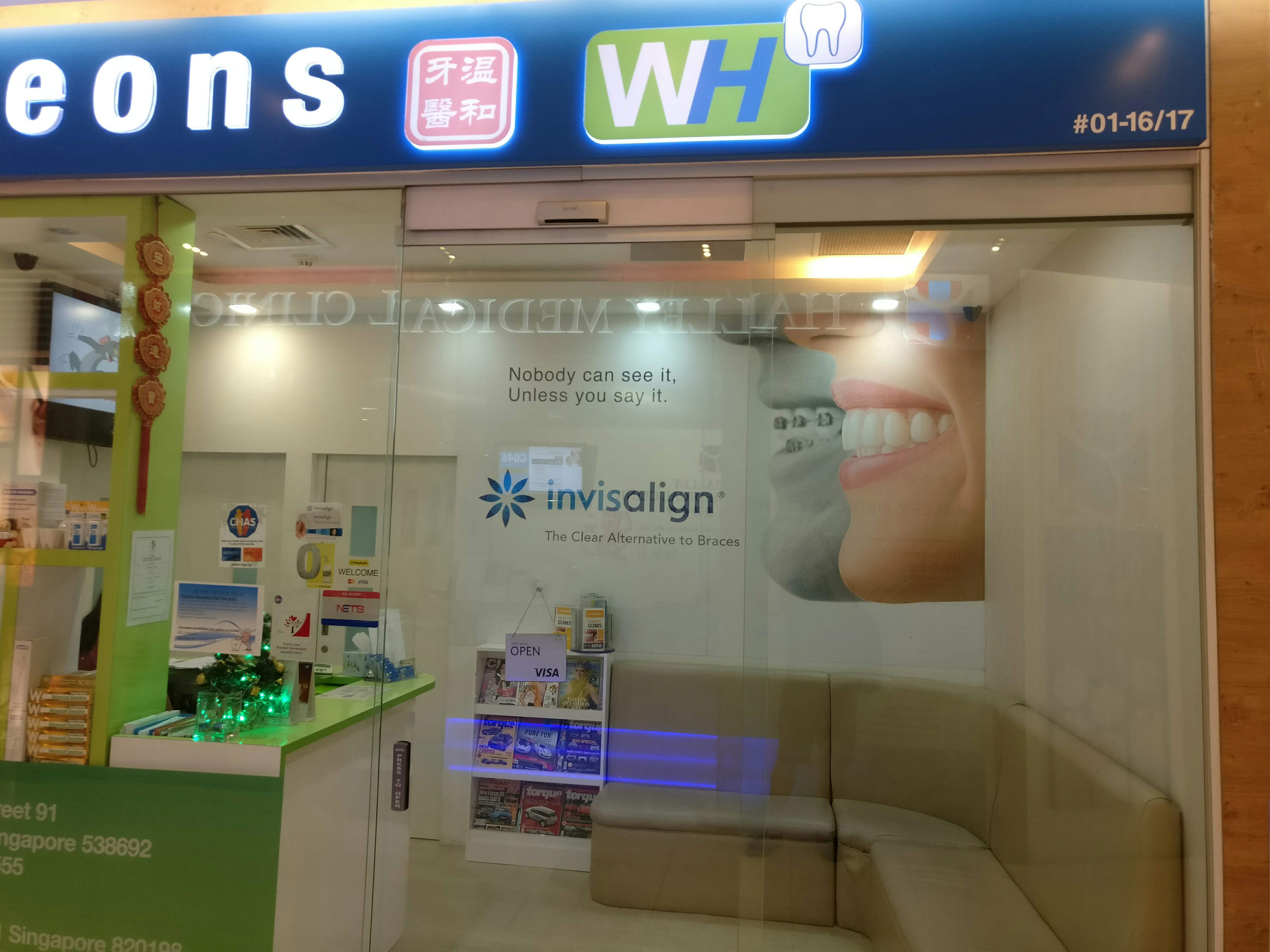 Singapore Service Dental Clinic Wh Dental Surgeons(Hougang 1) Nestia