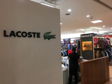 Lacoste takashimaya sale