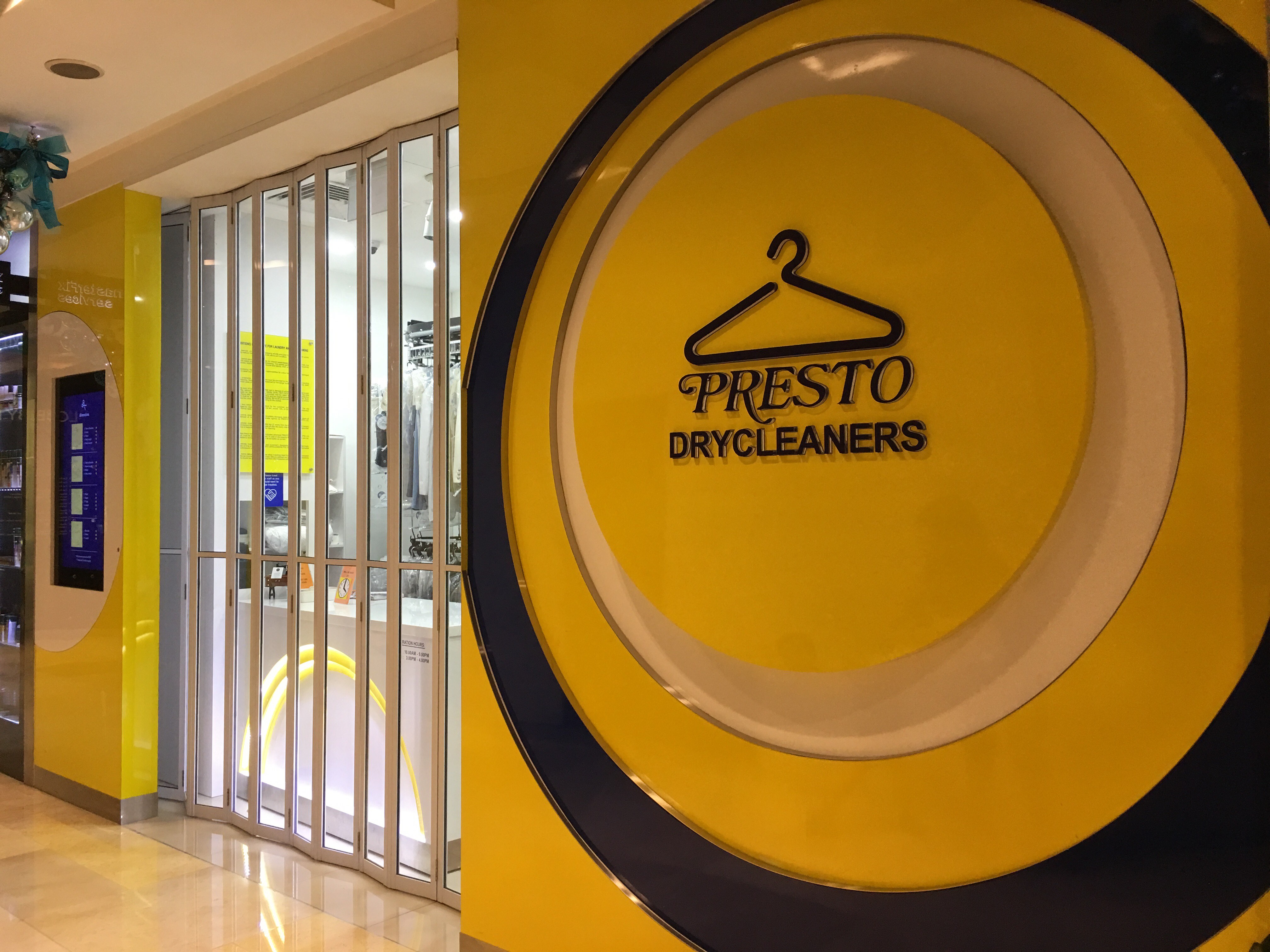 Singapore Service Laundry Presto Drycleaners Ion Orchard Nestia