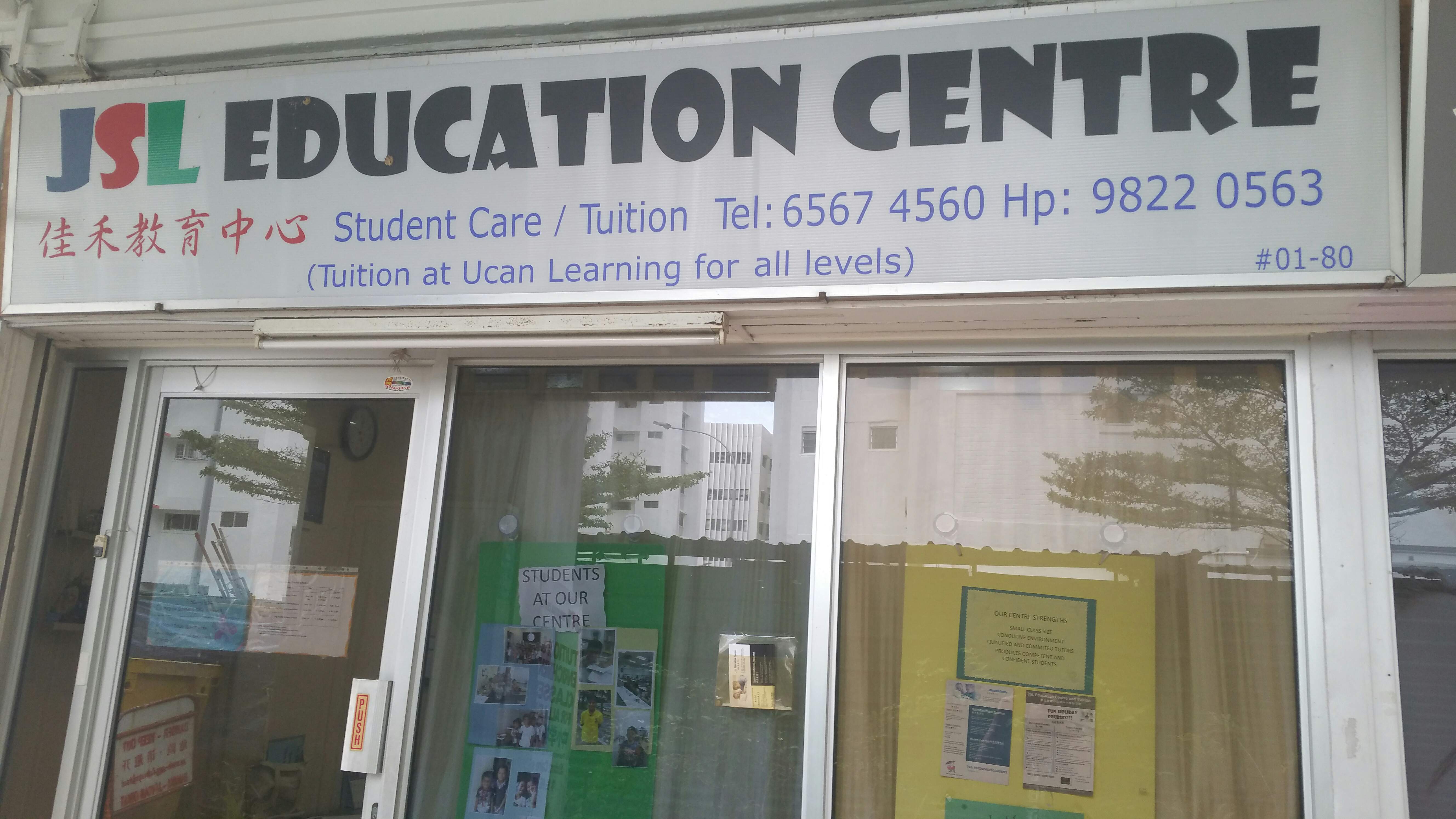 Singapore Service - Tuition+Center - JSL Education Centre | Nestia