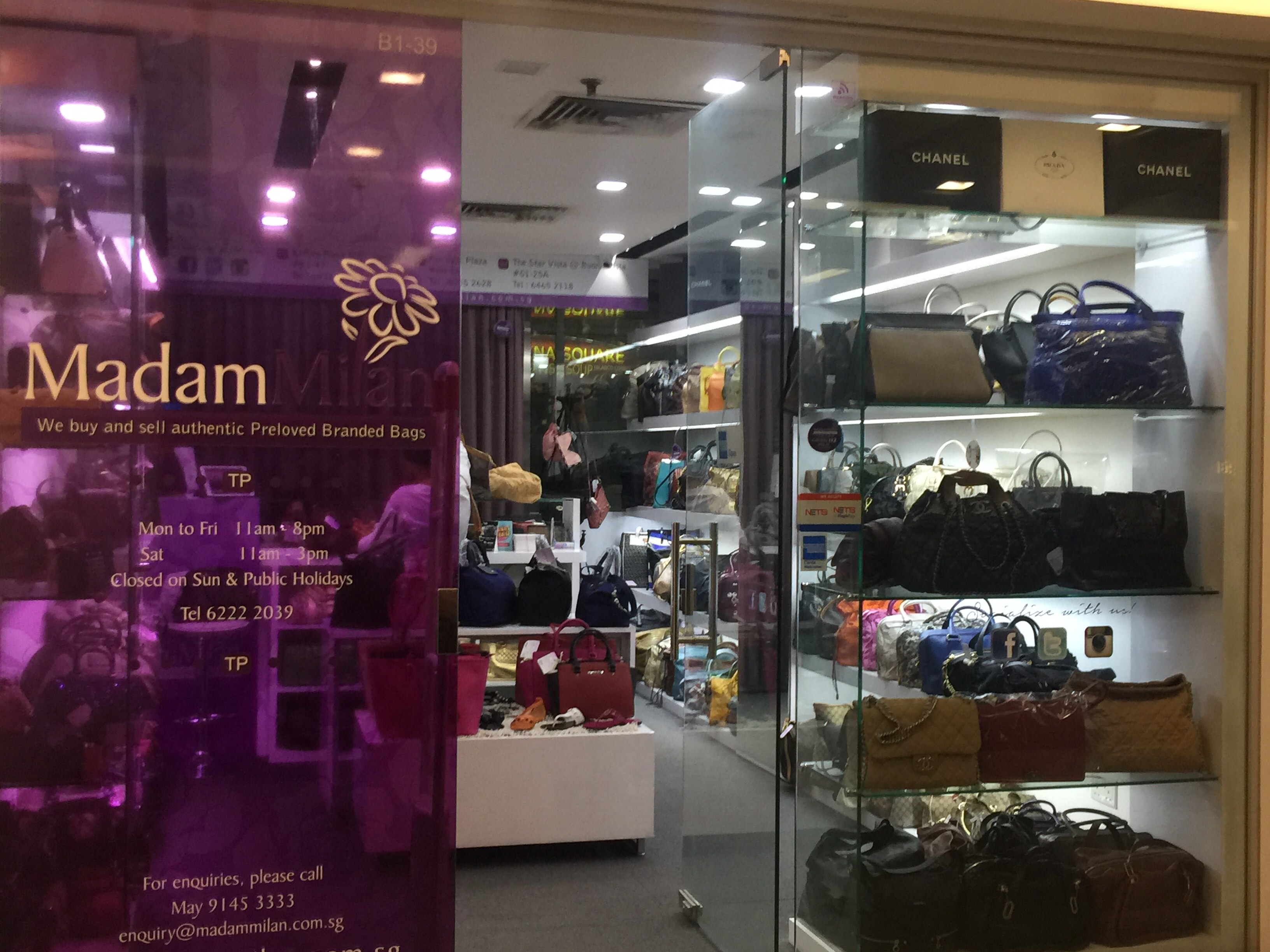 Madam milan sg hotsell