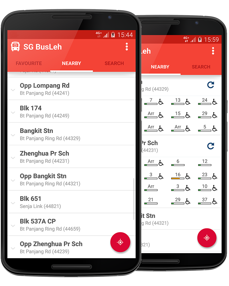 sg bus timing app