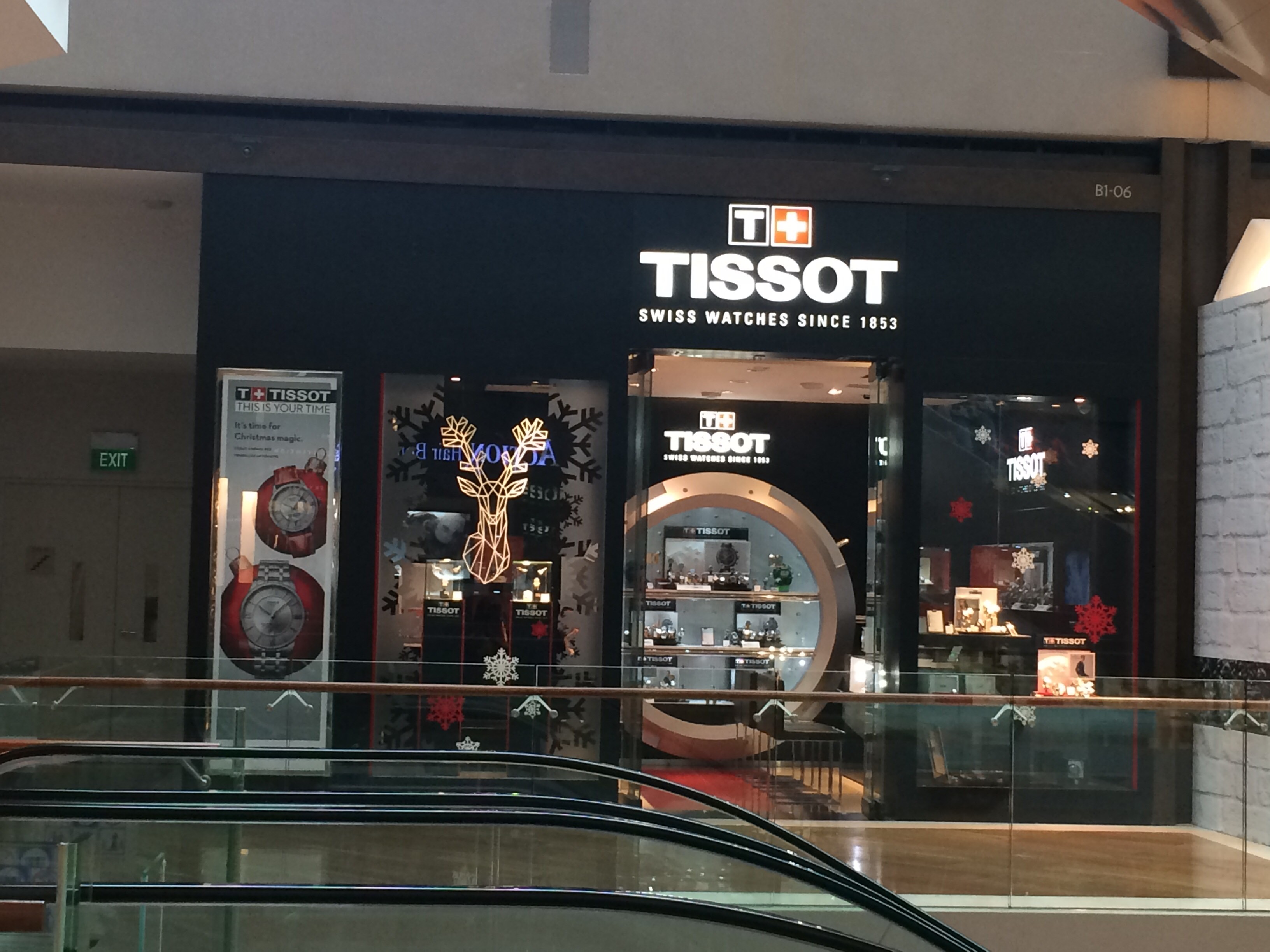 Singapore Service Jewellery Watches Shop Tissot Marina Bay