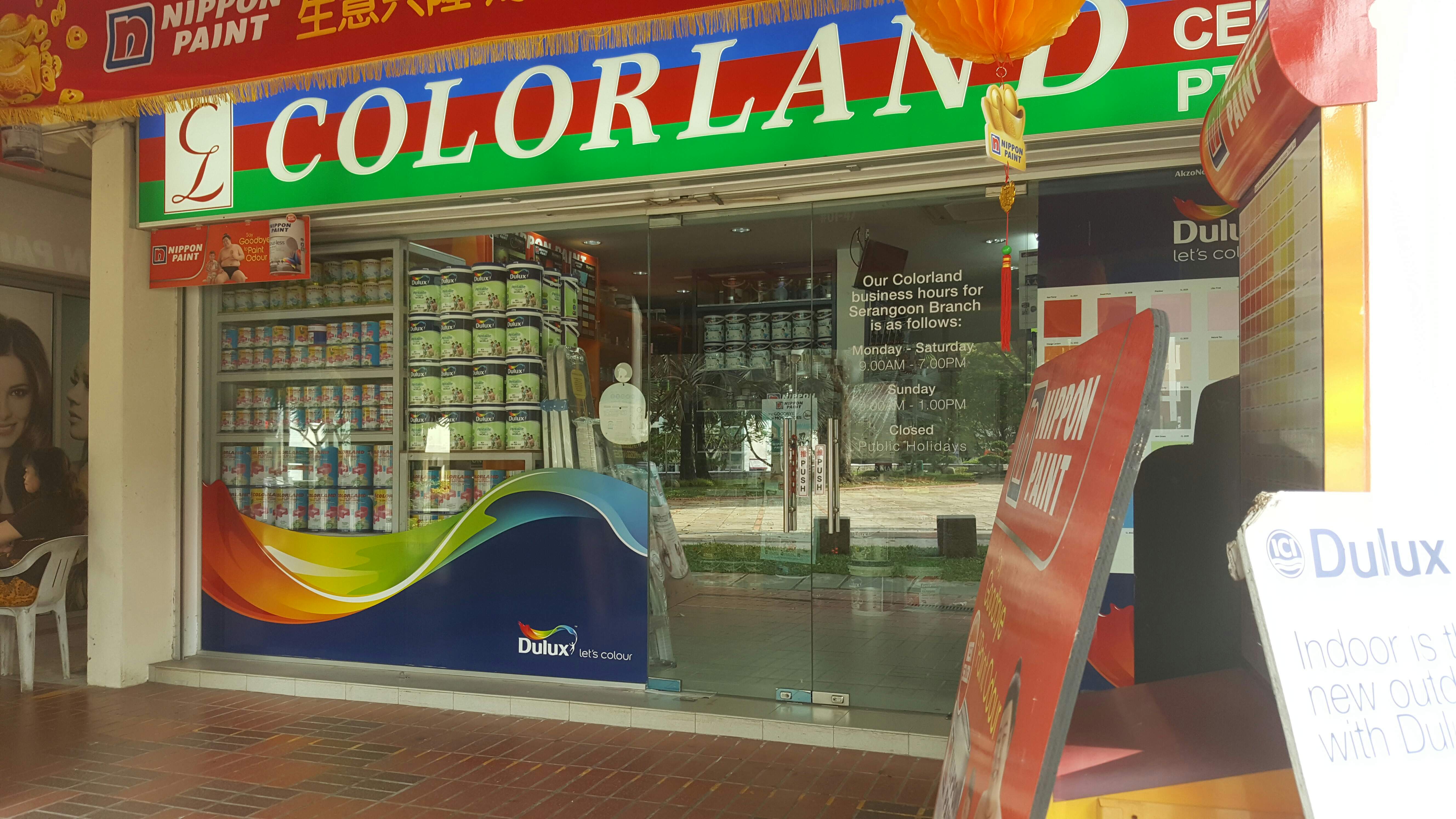 Singapore Service Paint Colorland Paint Centre(Serangoon) Nestia