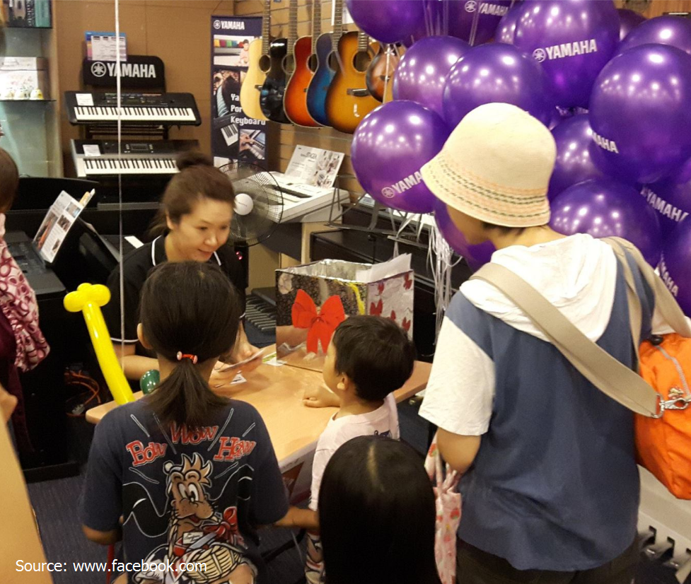 Singapore Service Education Yamaha Music School(Limbang Shopping