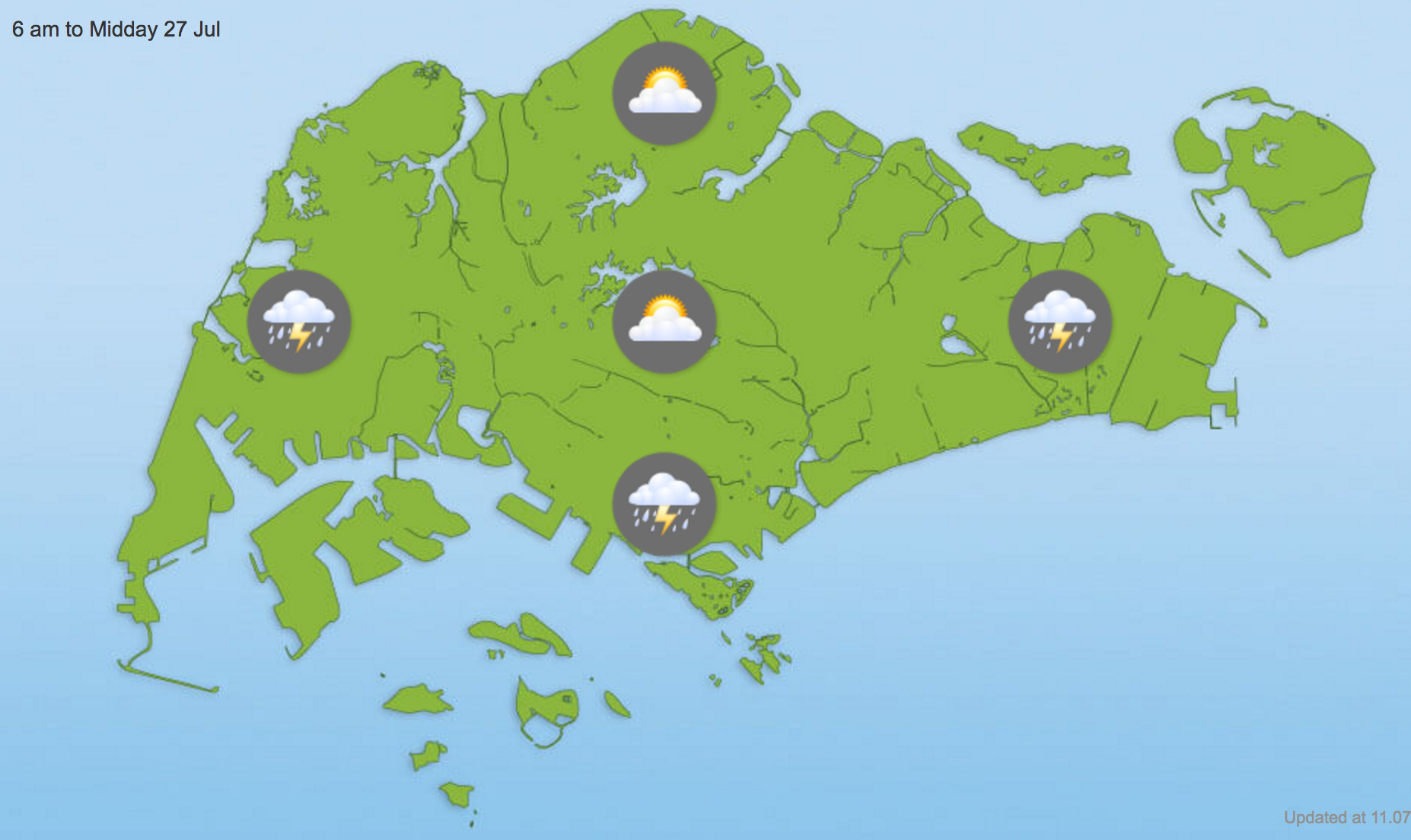 7月27日天气预报 Nestia