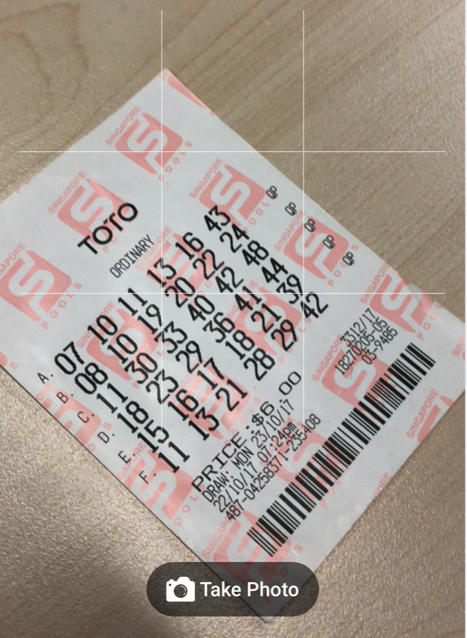 Something new and cool Scan your 4D/TOTO tickets now to check winnings