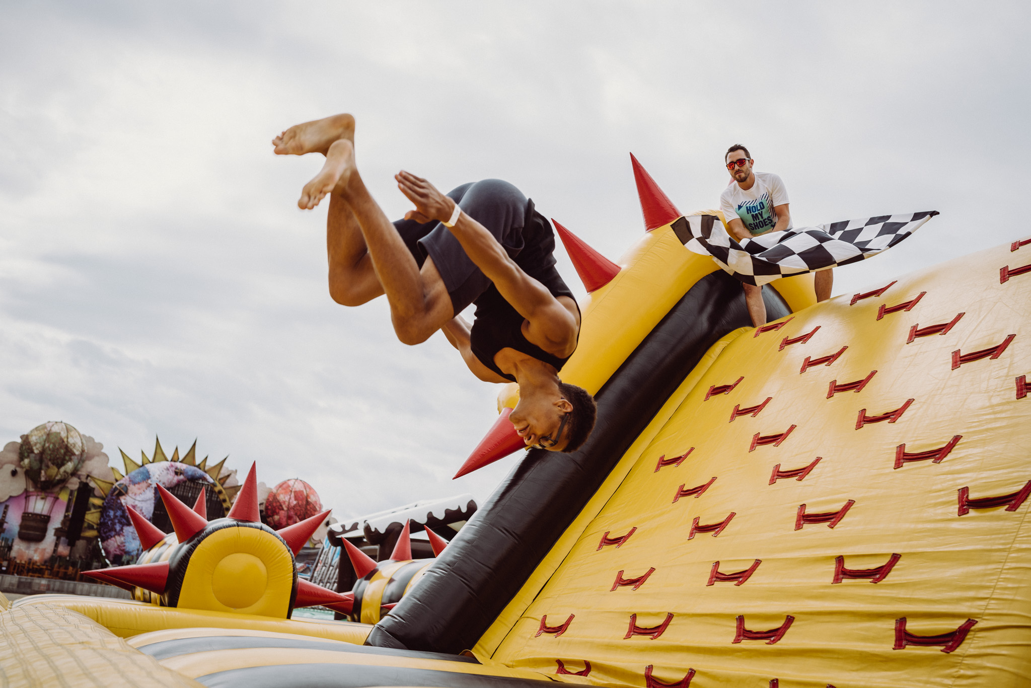 inflatable obstacle course for adults