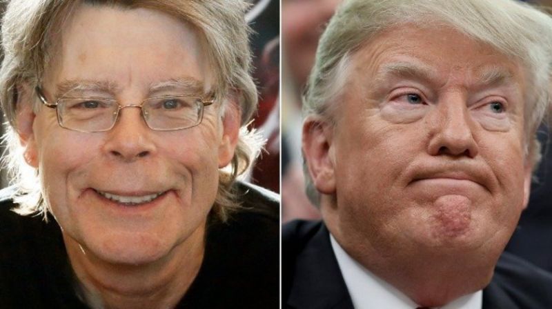 Stephen king bashes Donald Trump with 'twilight zone' character comparison  | Nestia