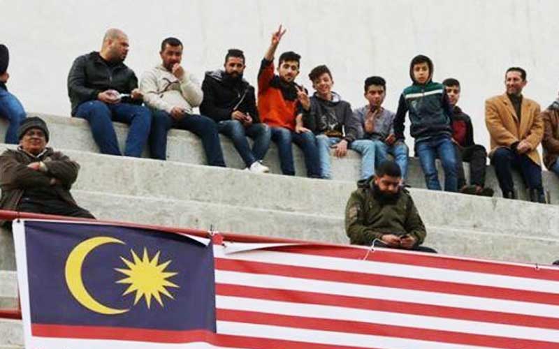 After Ban On Israeli Athletes Malaysian Flags Fly High In Gaza Nestia