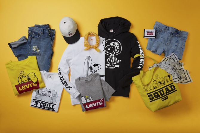 The New Levi's X Peanuts Collection Will Feature All Our Favourite Peanuts  Characters | Nestia