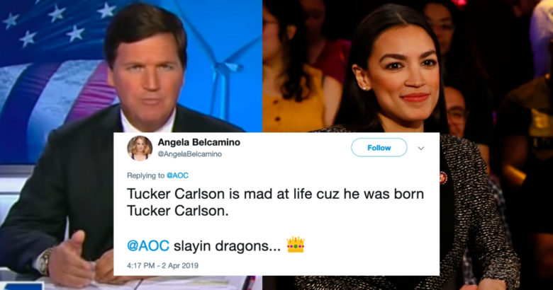 tucker carlson ocasio cortez