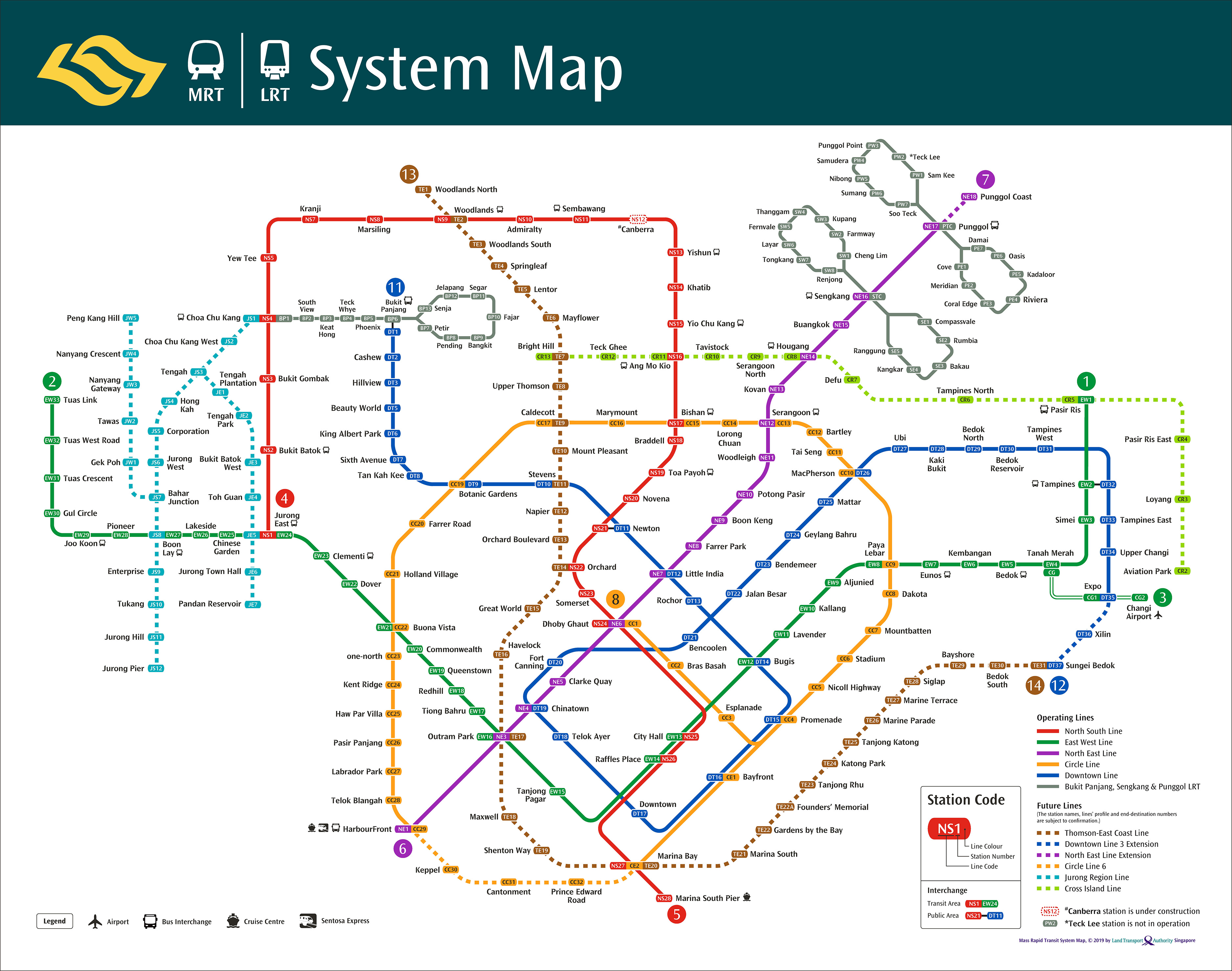 Upper Changi Mrt Map New System Map Shows Mrt Lines Once Entirely In Effect By 2030, Ntu To Get  Mrt Stations In 2028 | Nestia