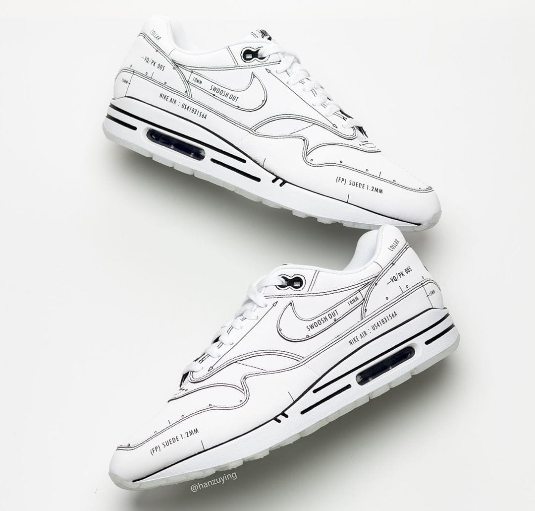 nike schematic air max 1