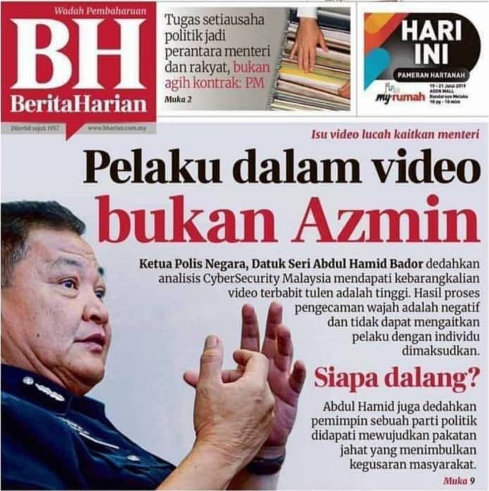 We All Love Azmin But Surely We Love M Sia More Zaid To Igp Nestia