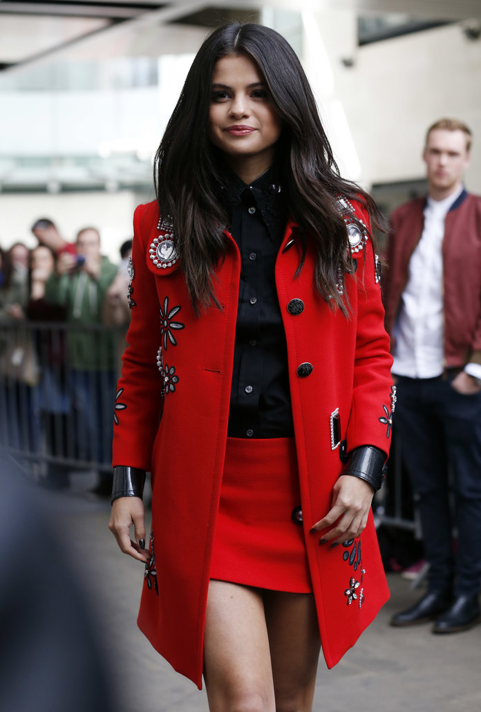 red selena outfit