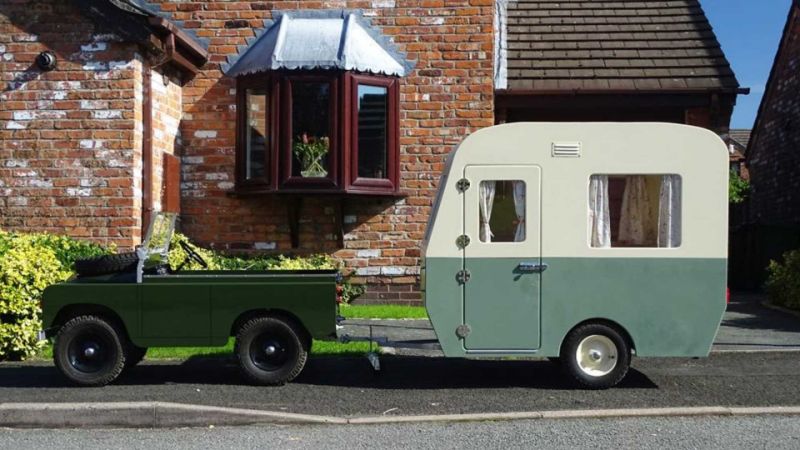 miniature land rover