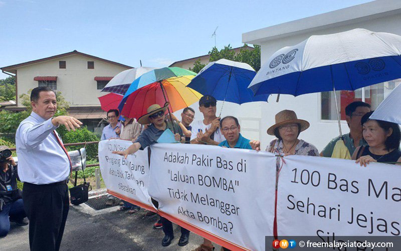 Penang Residents Picket Against 9 000 Capacity Foreign Workers Hostel Nestia