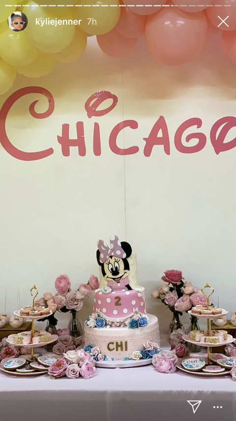 Inside Chicago West's 2nd Minnie Mouse-Themed Birthday Party: Painting, Macarons, and Kylie Jenner and Stormi