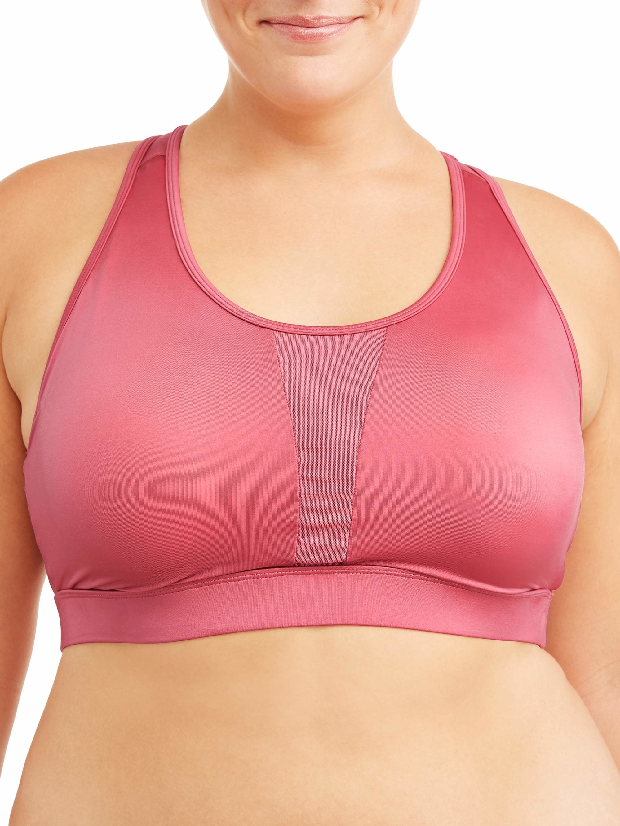 avia zip front sports bra size chart