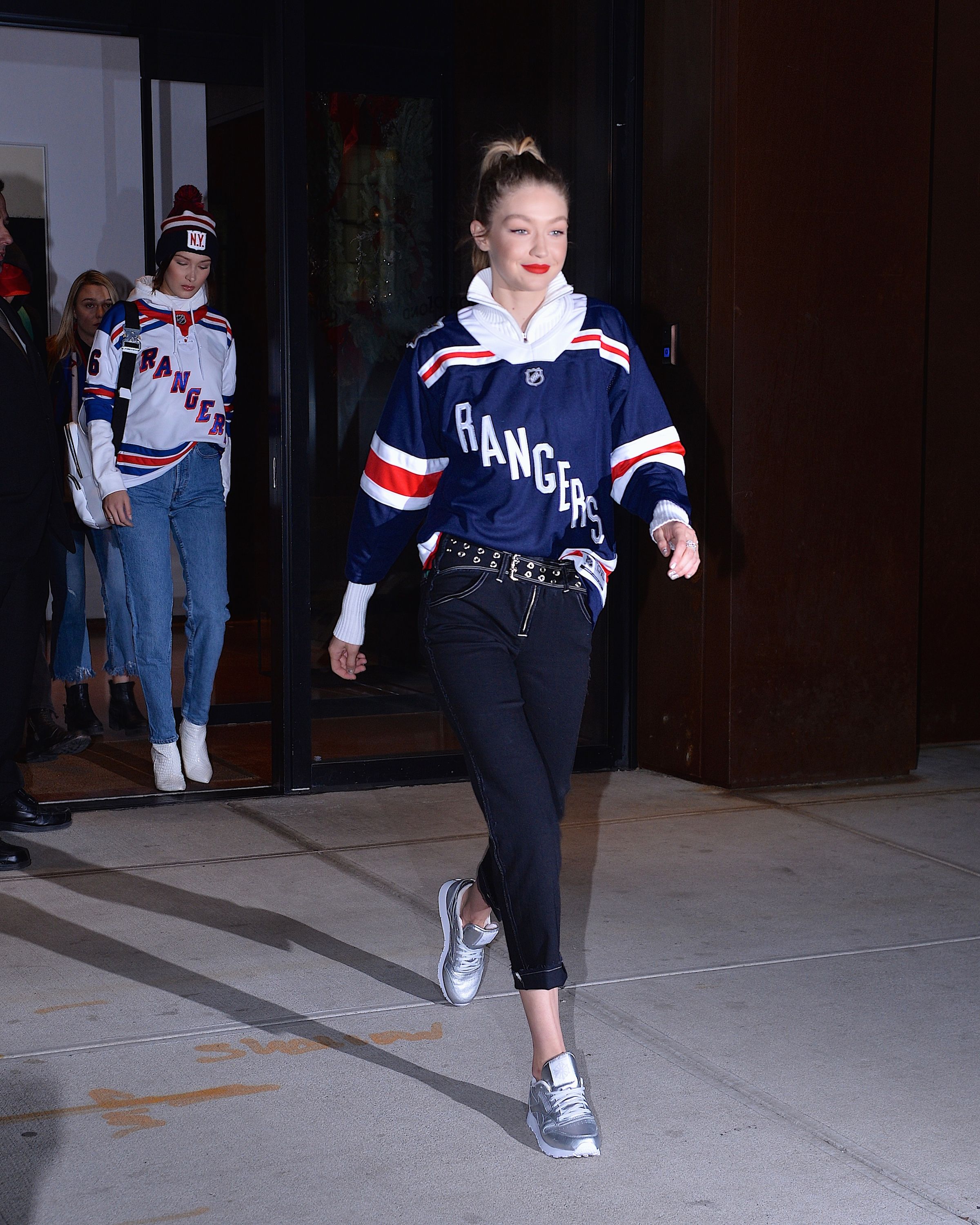 jersey over sweater