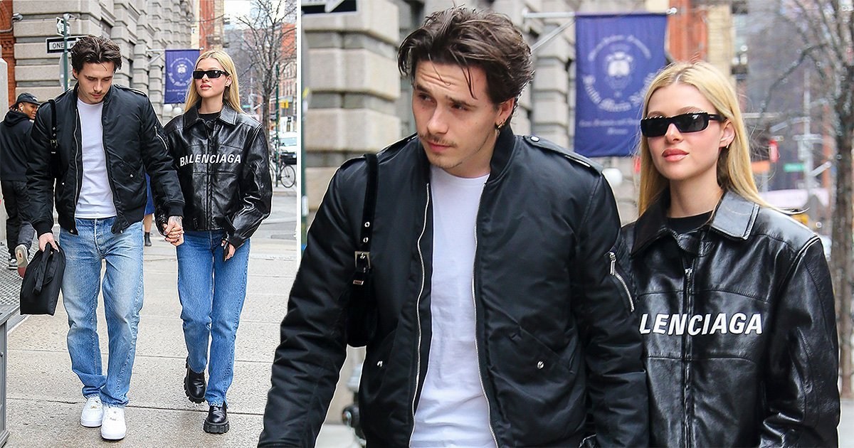 Brooklyn Beckham and girlfriend Nicola Peltz are inseparable as they