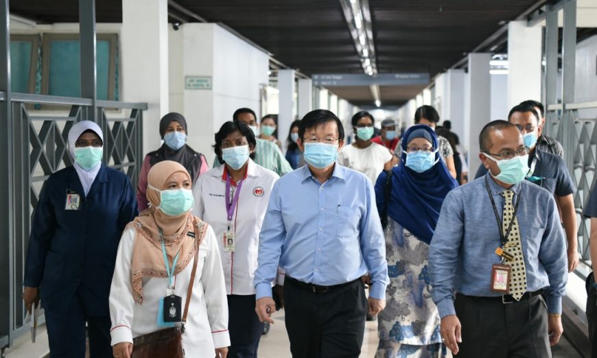 Chow Visits Seberang Jaya Hospital To Meet Frontliners Nestia