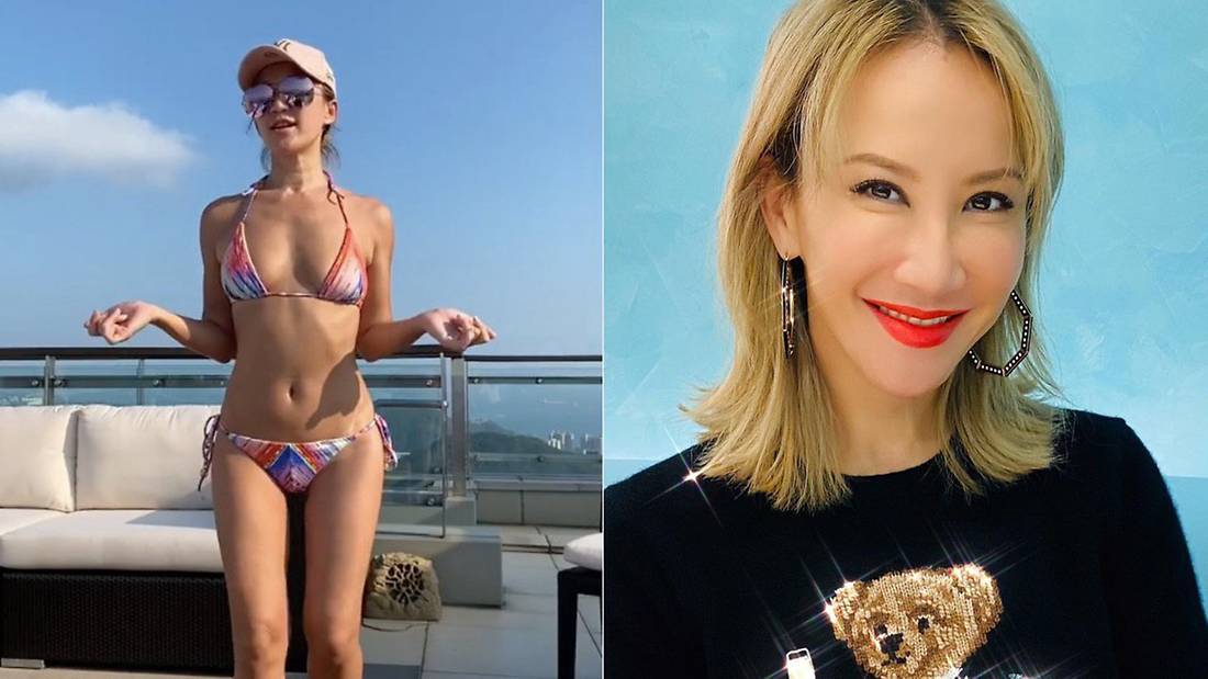 45 Year Old Coco Lee Shows Off Toned Body While Doing Tik Tok Dances In