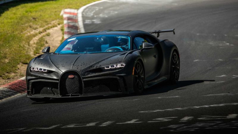 Bugatti Releases Glorious Photos Of Chiron Pur Sport At Nürburgring